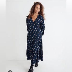 Madewell Challis Midi/Maxi Dress Brittanica Size 2X